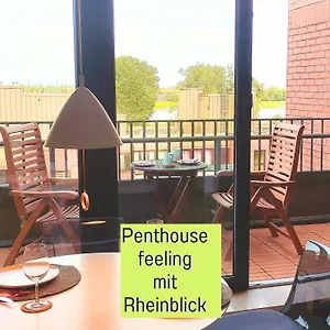 Apartment Rheinblick Penthouse Wolke 7 - Neuss/düsseldorf, Neuss